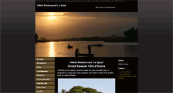Desktop Screenshot of hotel-restaurant-grand-bassam.com